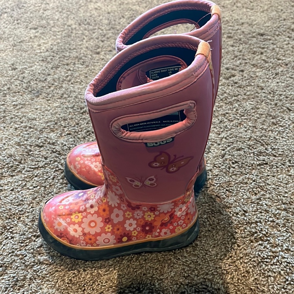 Bogs boots size 11 toddler